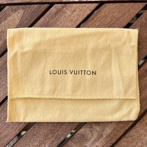 LOUIS VUITTON Flip Over Empty Dust Bag Cover xs 6 x 4 1/4